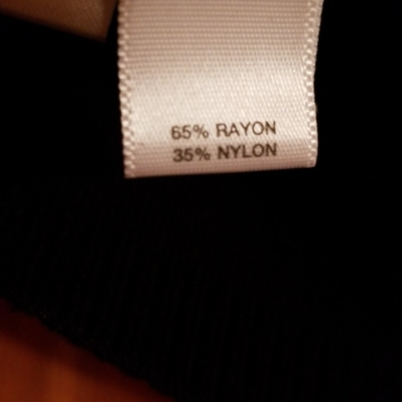 LOFT-Black spaghetti string lightweight sweater - Picture 5 of 5